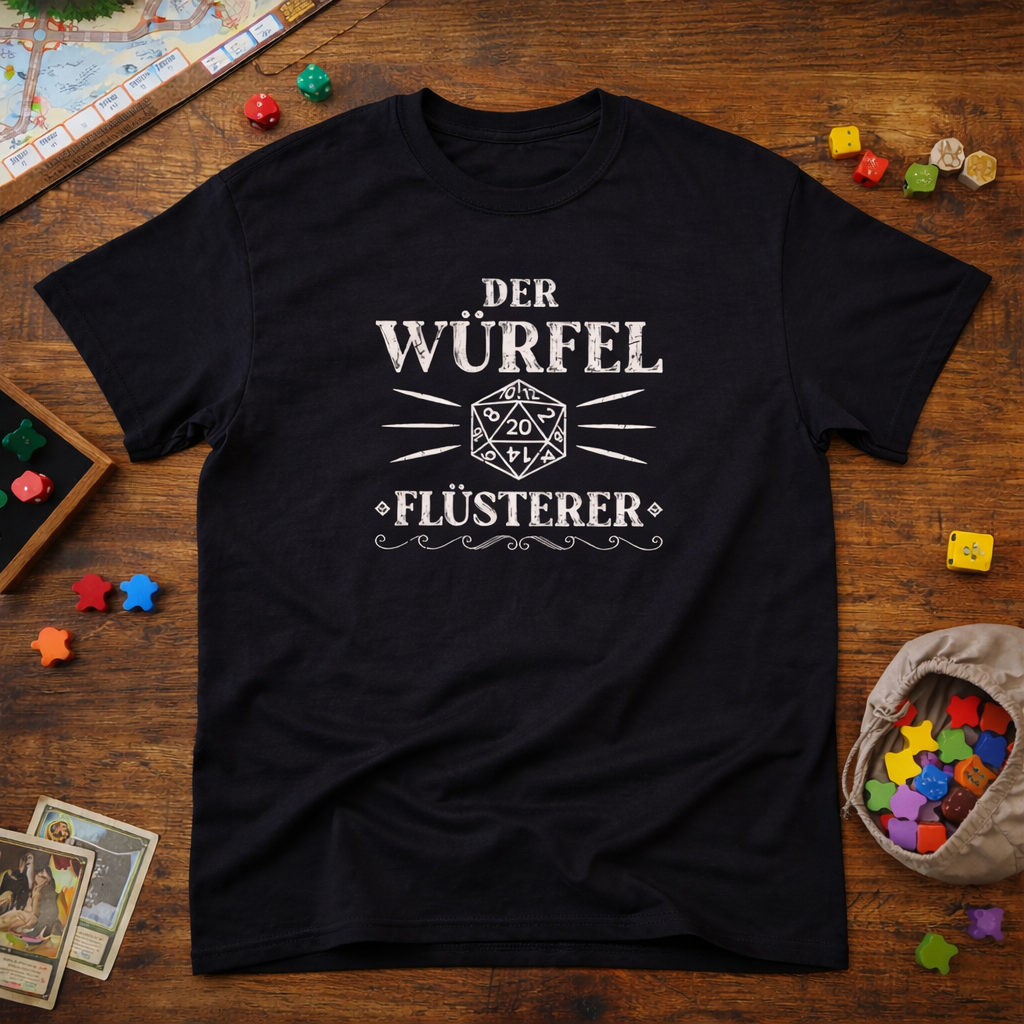 Würfelflüsterer  -  T-Shirt