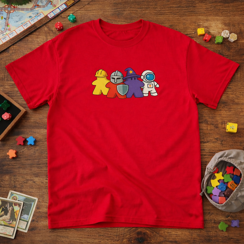 Meeples  -  T-Shirt