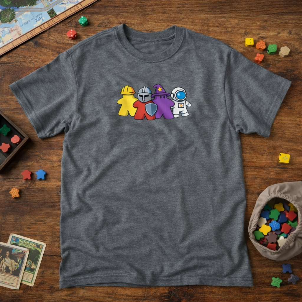 Meeples  -  T-Shirt