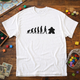 Evolution Meeple  -  T-Shirt