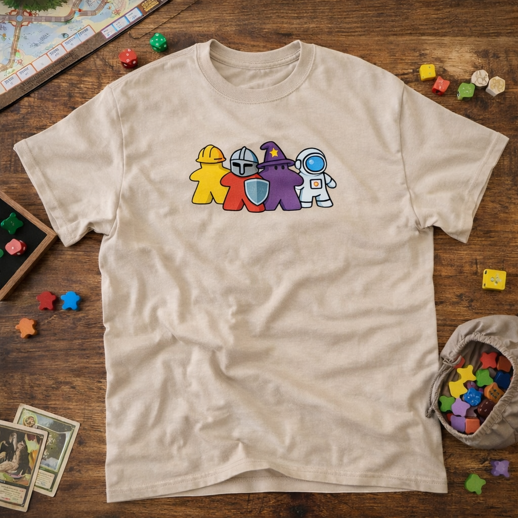 Meeples  -  T-Shirt