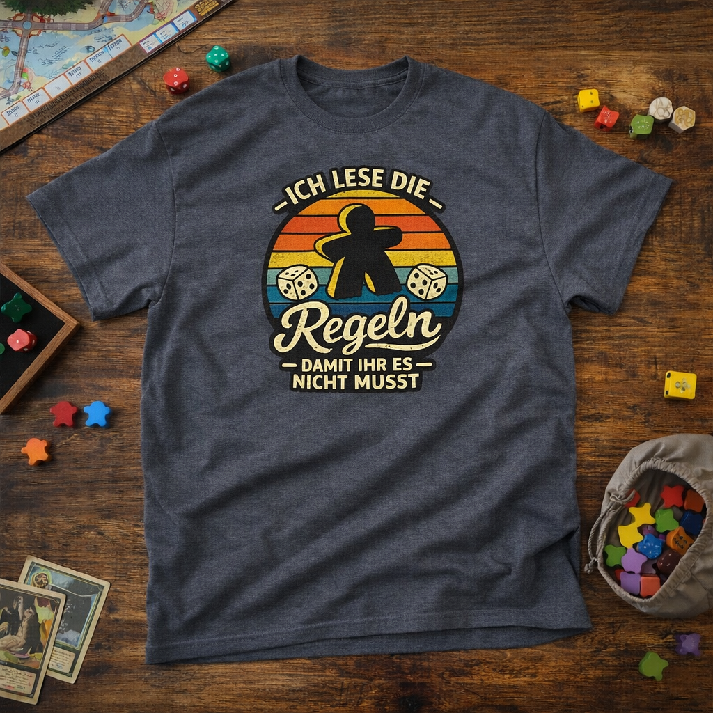 Ich lese die Regeln damit ihr es nicht müsst  –  T-Shirt